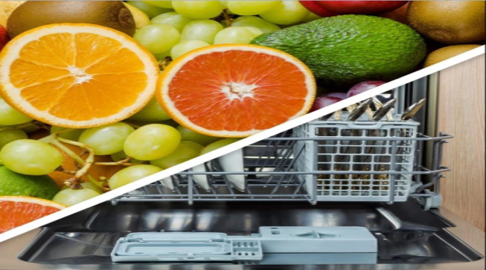 شستشوی میوه با کمترین میزان مصرف آب در ماشین ظرفشویی 